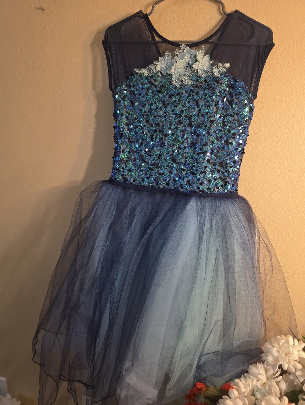 A Wish Come True Sequin Baley Intermidiate Girl Dress